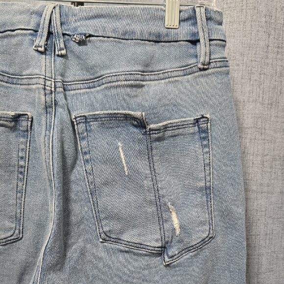 Good American Light Blue Ankle Jeans Size 14 - Picture 8 of 13